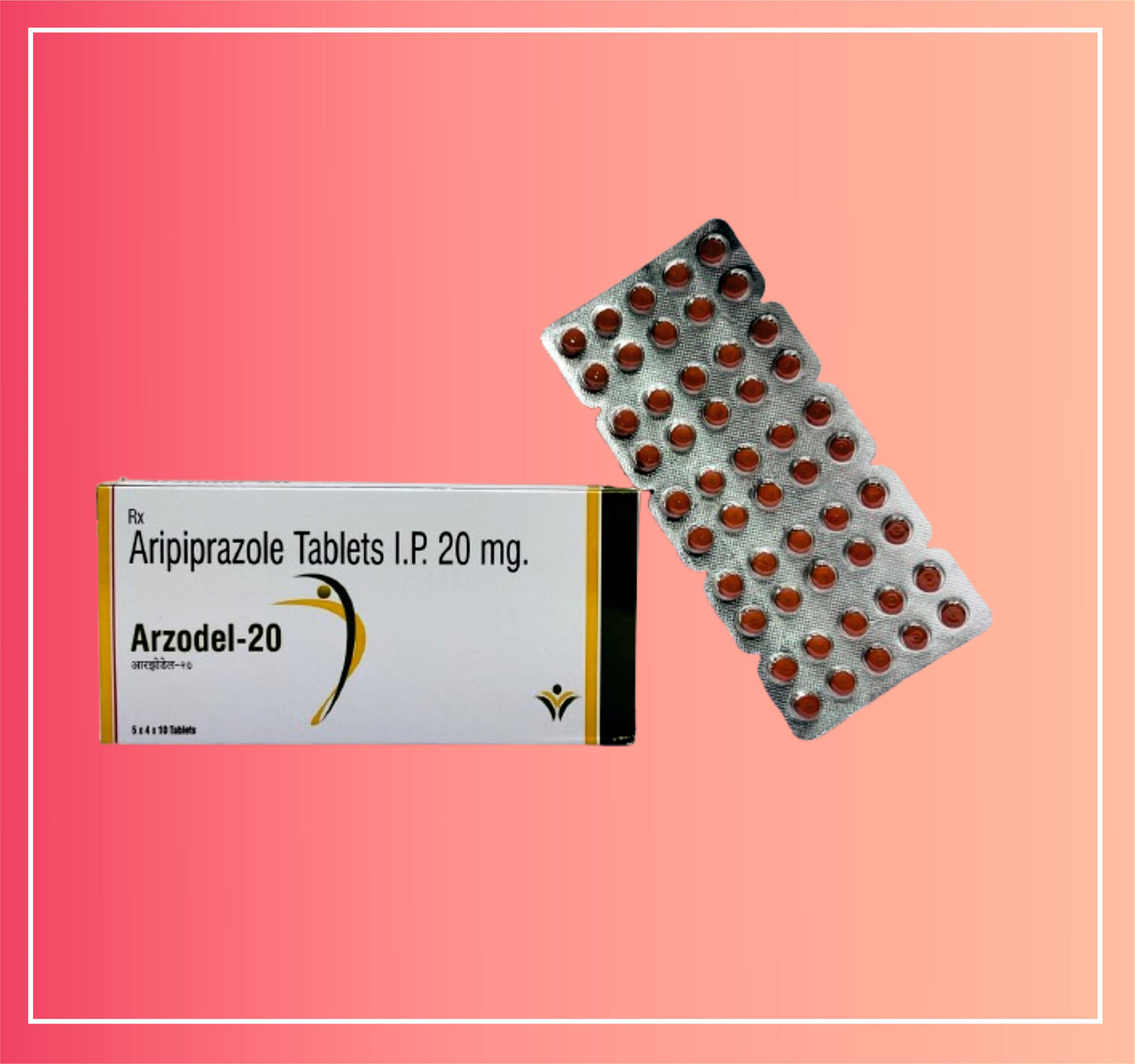 Aripiprazole 20 {Rate of 10 Tab} by Dellwich