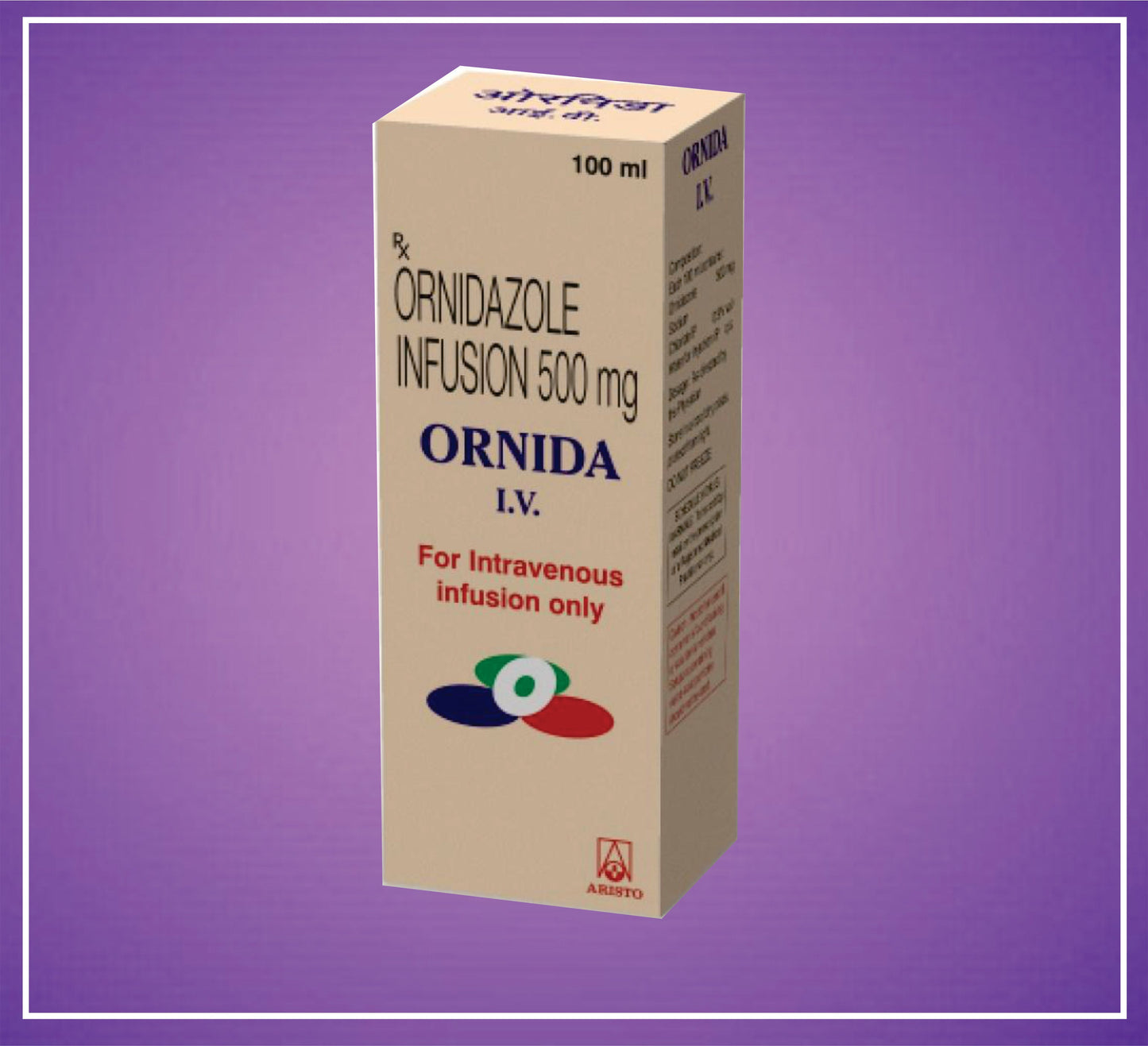 ORNIDA 500mg ( Ornidazole sodium chloride ) by Aristo