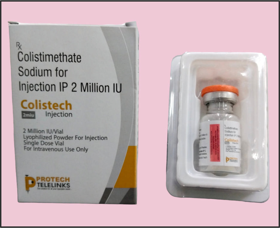 COLISTECH-2 MIU FLAKON (Kolistimetat Sodyum (2 Milyon IU)) Protech tarafından
