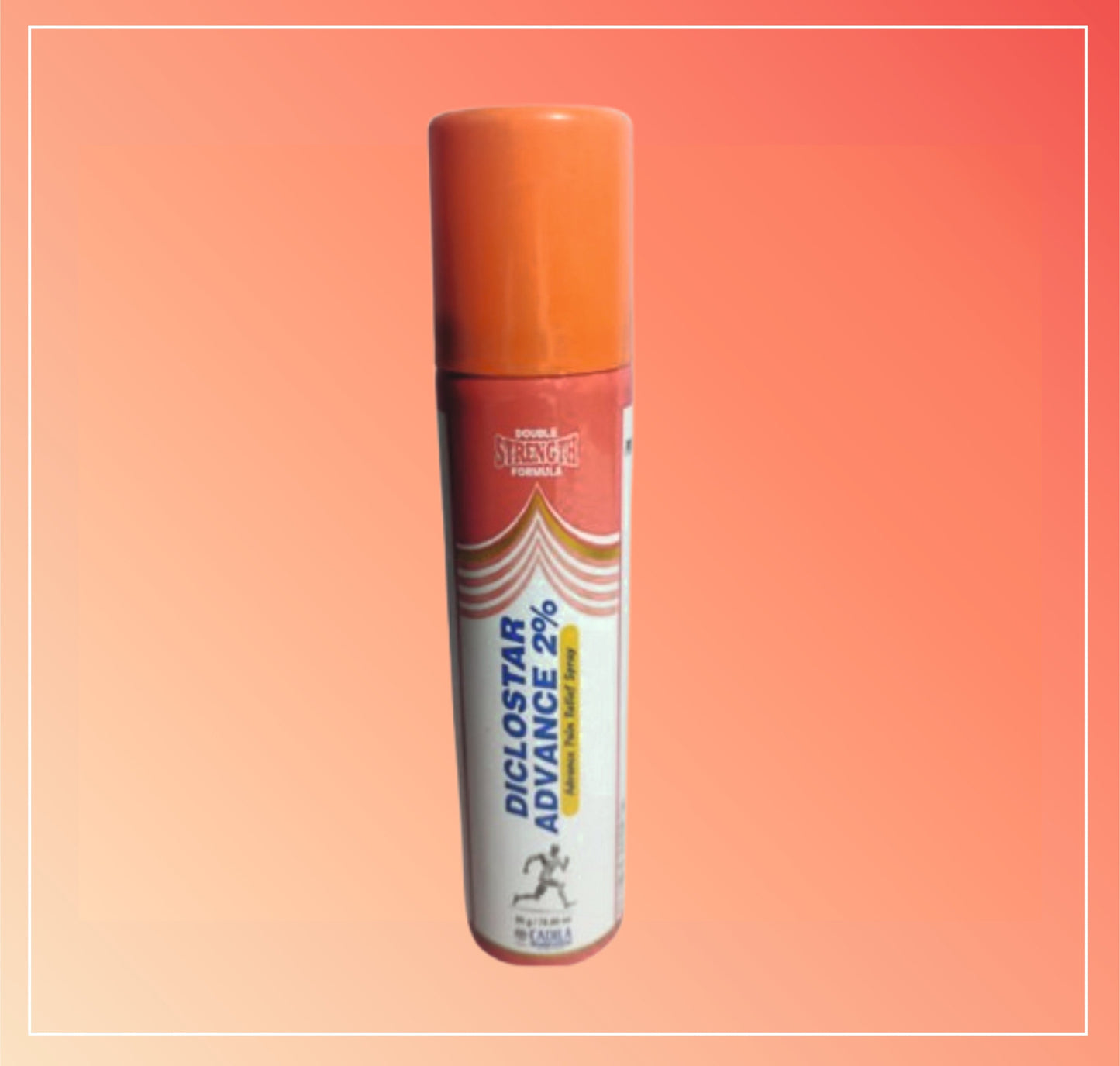 DICLOSTAR ADVANCE SPRAY 2% (6X55GM) Diclofenac Diethylamine 2.32% + Methyl Salicylate + Menthol