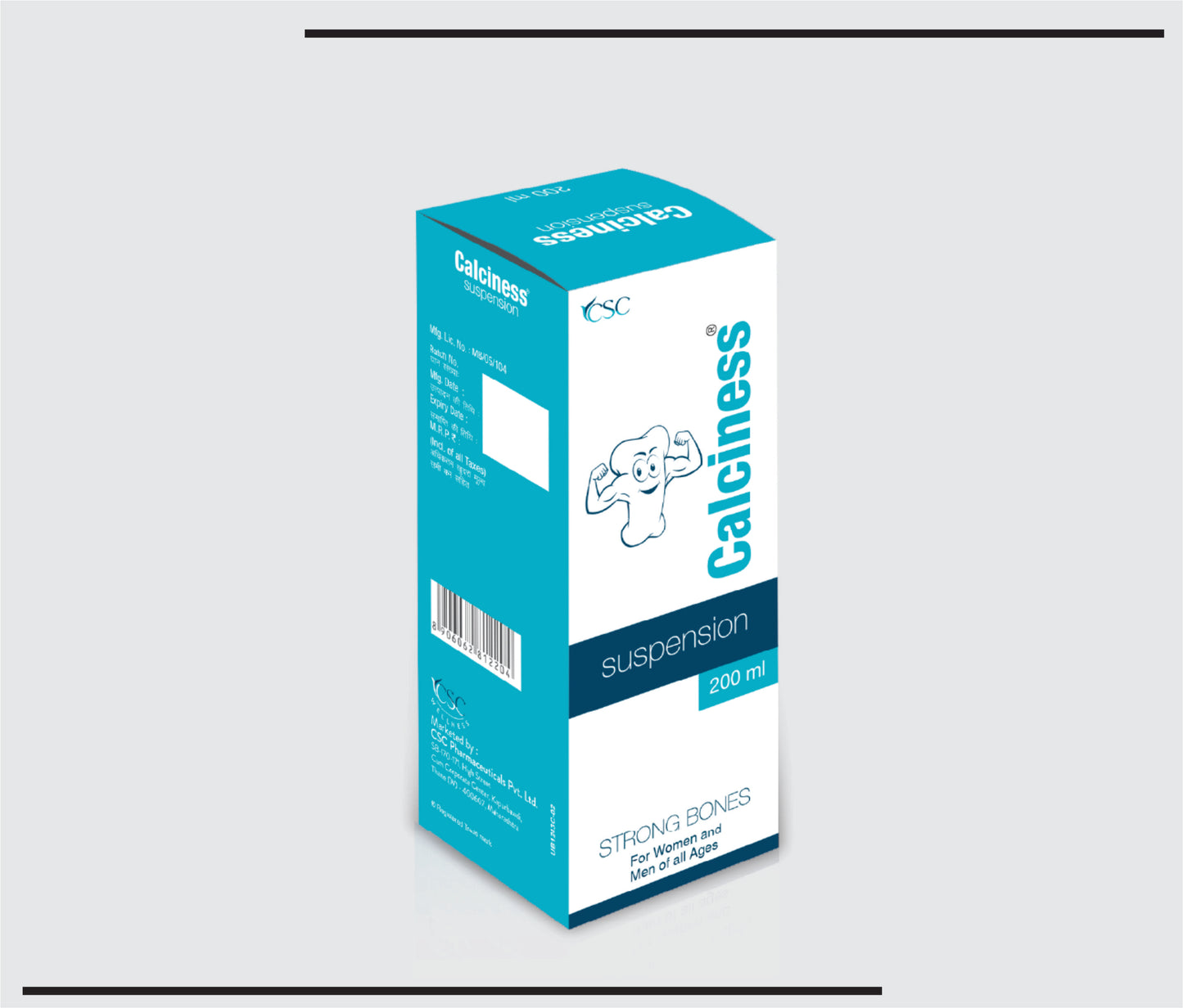 Calciness (200 ml )Calcium suspension by CSC
