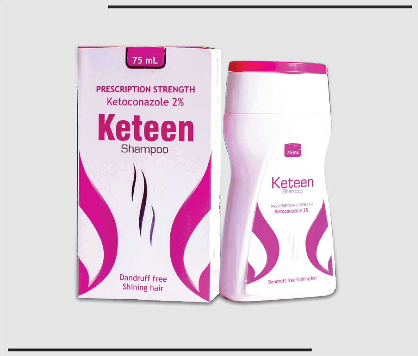Keteen Shampoo (75ml )Ketoconazole Shampoo 2% by CSC
