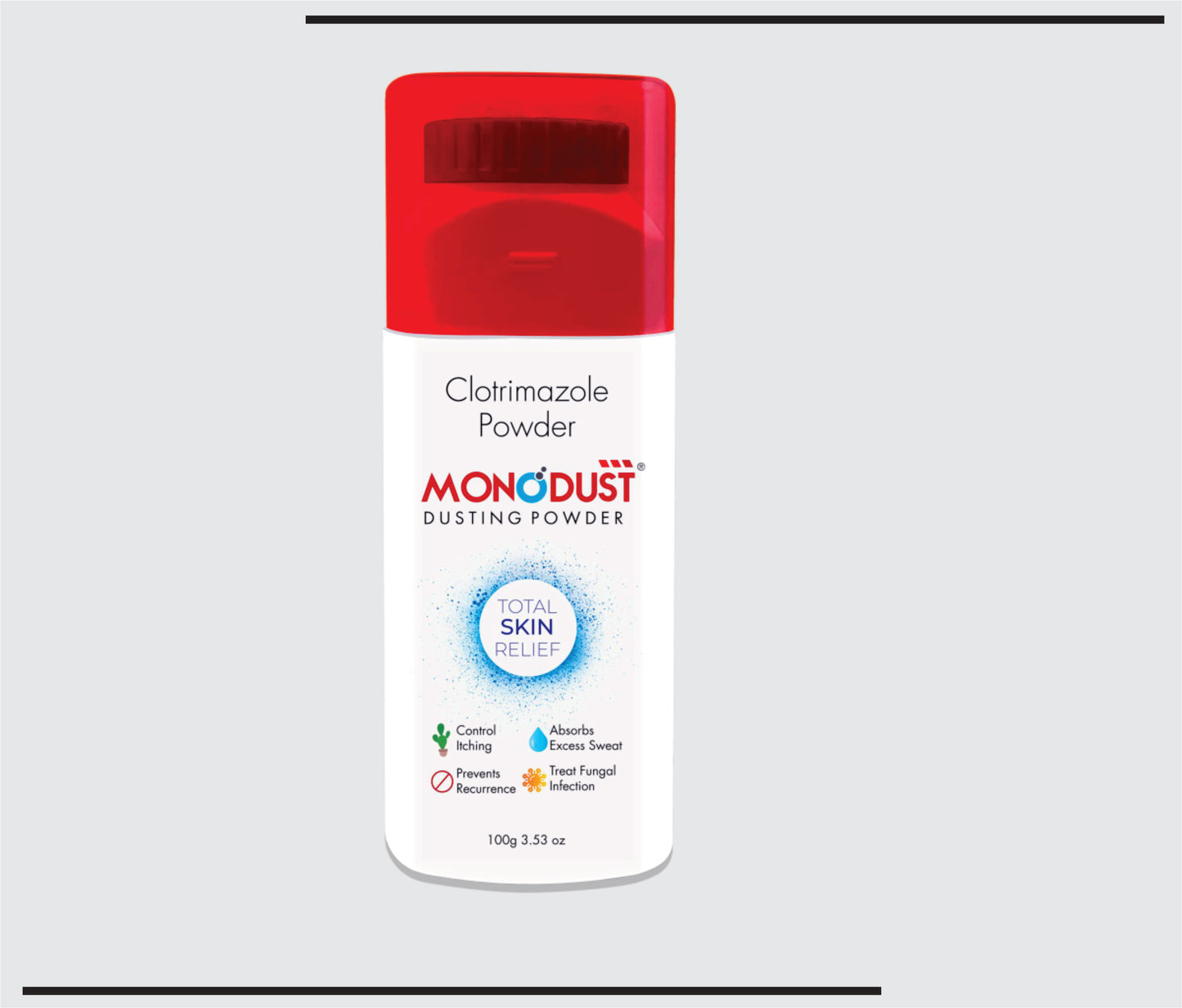 Monodust (100g )Clotrimazole 1% Dusting Powder by CSC