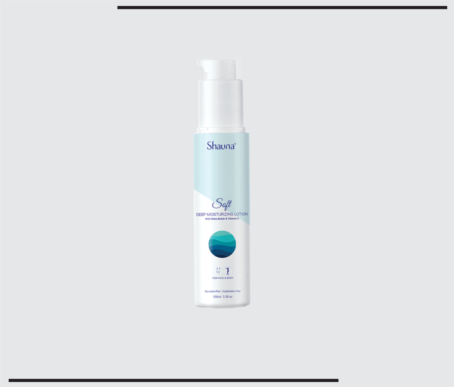 Shauna Soft Lotion(Pump) (100ml )Soft Moisturising Lotion by CSC