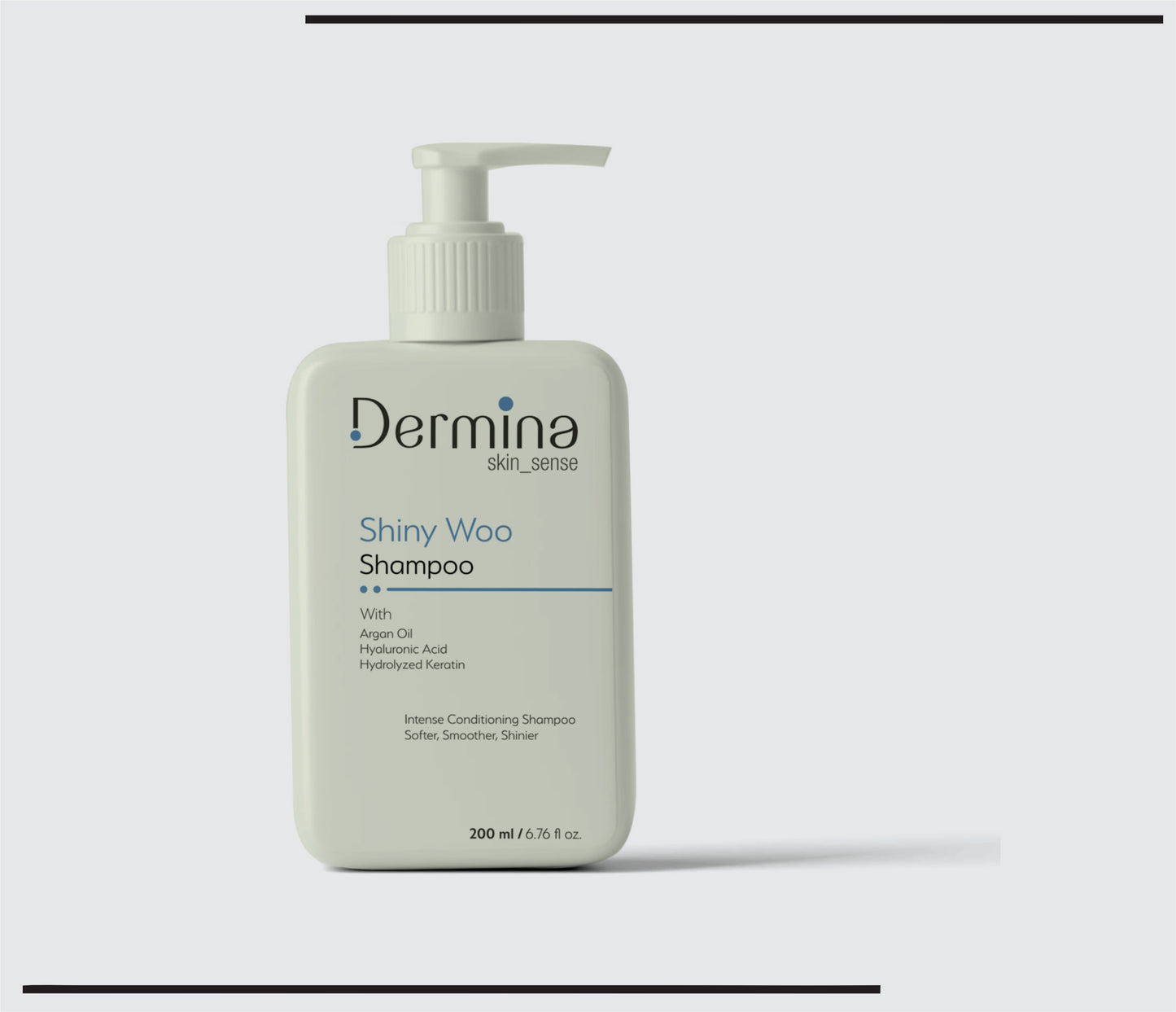 Shiny Woo Shampoo (200 ml )Argan Oil,Hyaluronic Acid,Hydrolized Keratin by CSC