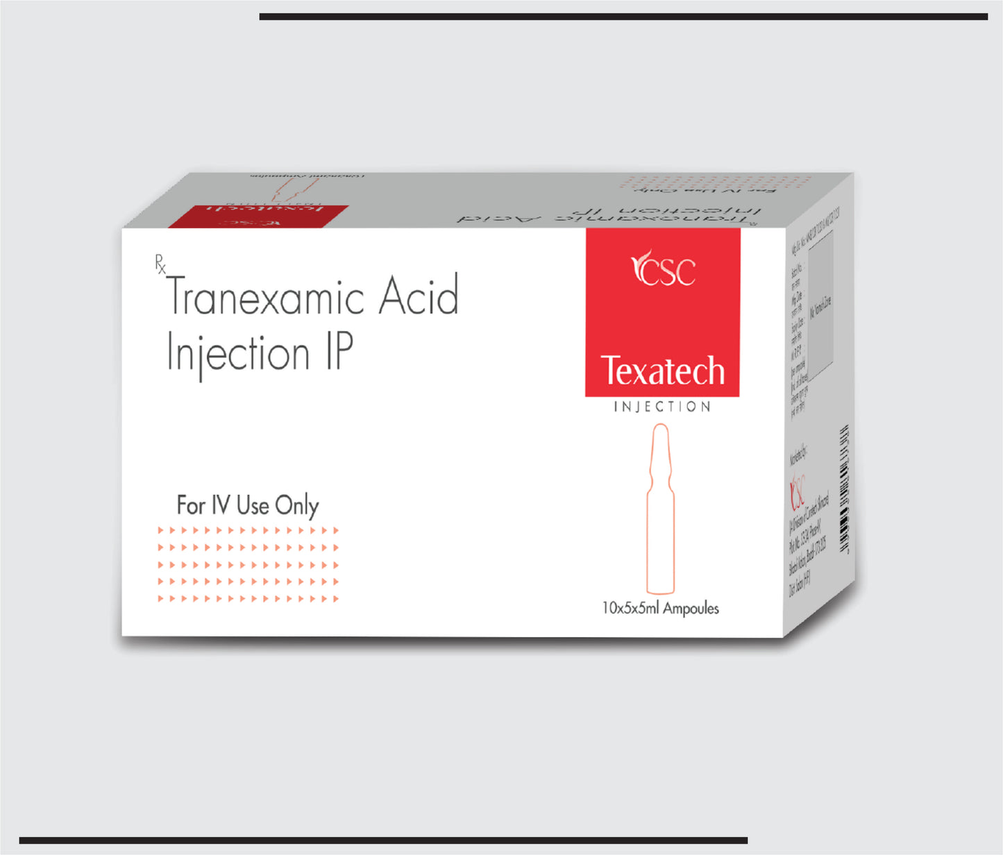 Texatech (Vial )Tranexamic Acid Injection by CSC