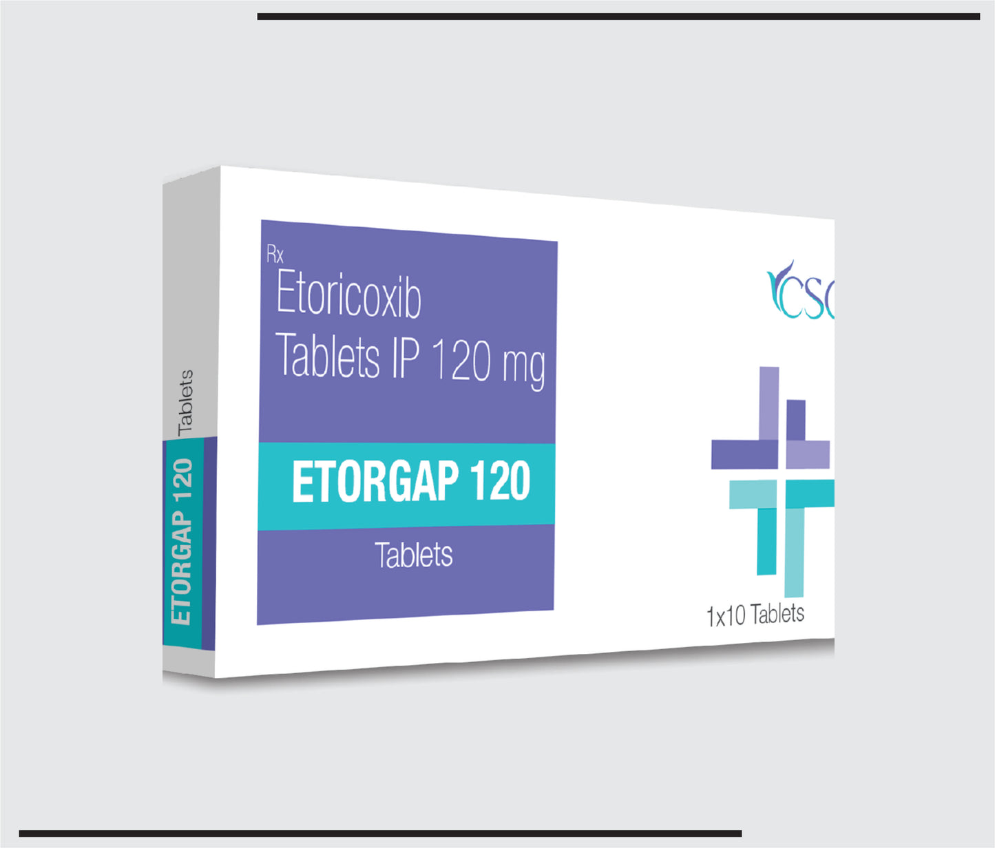 Etorgap 120 (10x1x10 )Etoricoxib 120mg by CSC