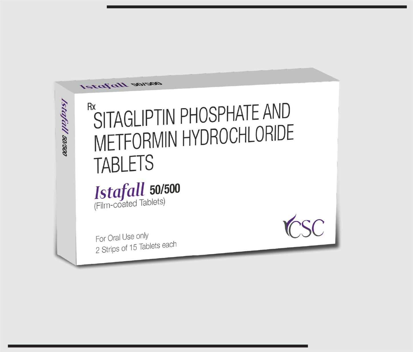 Istafall-D 10/50 (10x1x10 )Dapagliflozin 10 mg+Sitagliptin 50mg by CSC