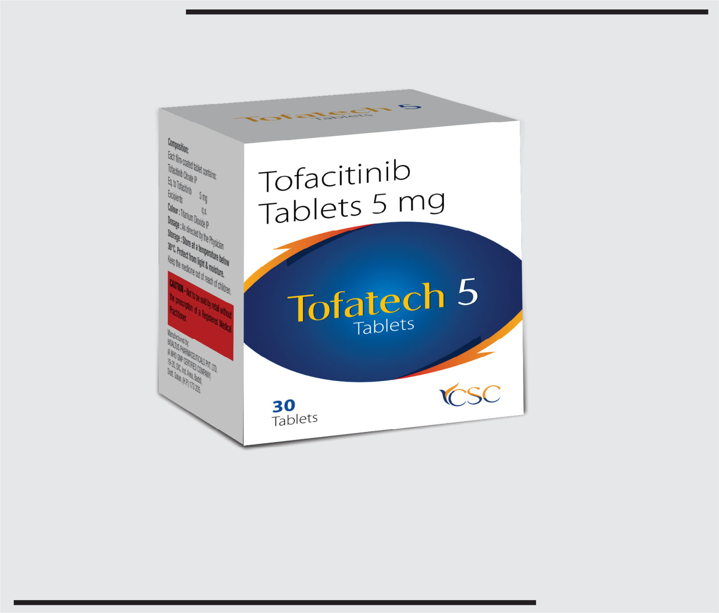 Tofatech -5 (10x1x30 )Tofacitinib 5mg tab. by CSC