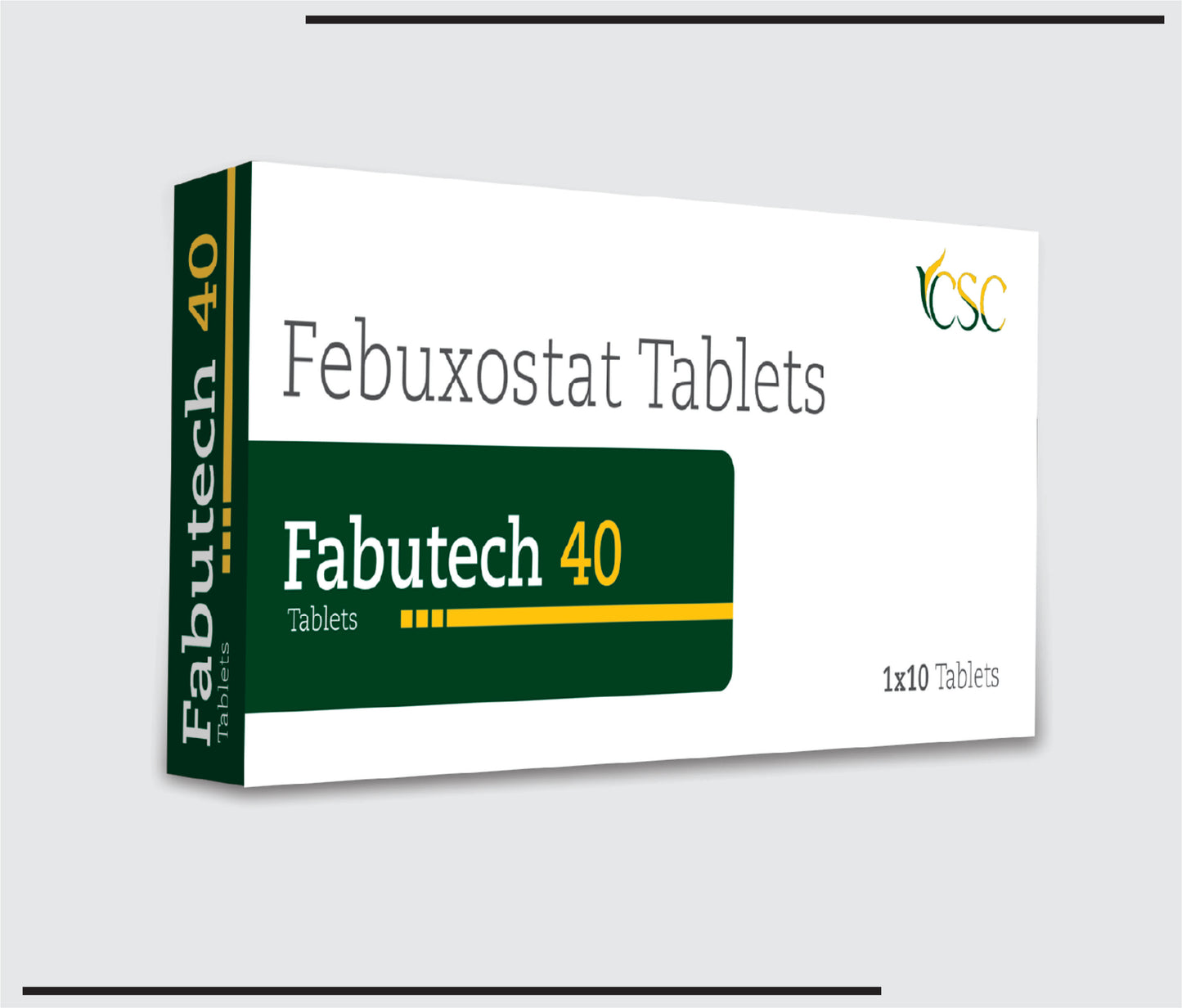 Fabutech 40 (10x1x10 )Fabuxostat 40mg by CSC
