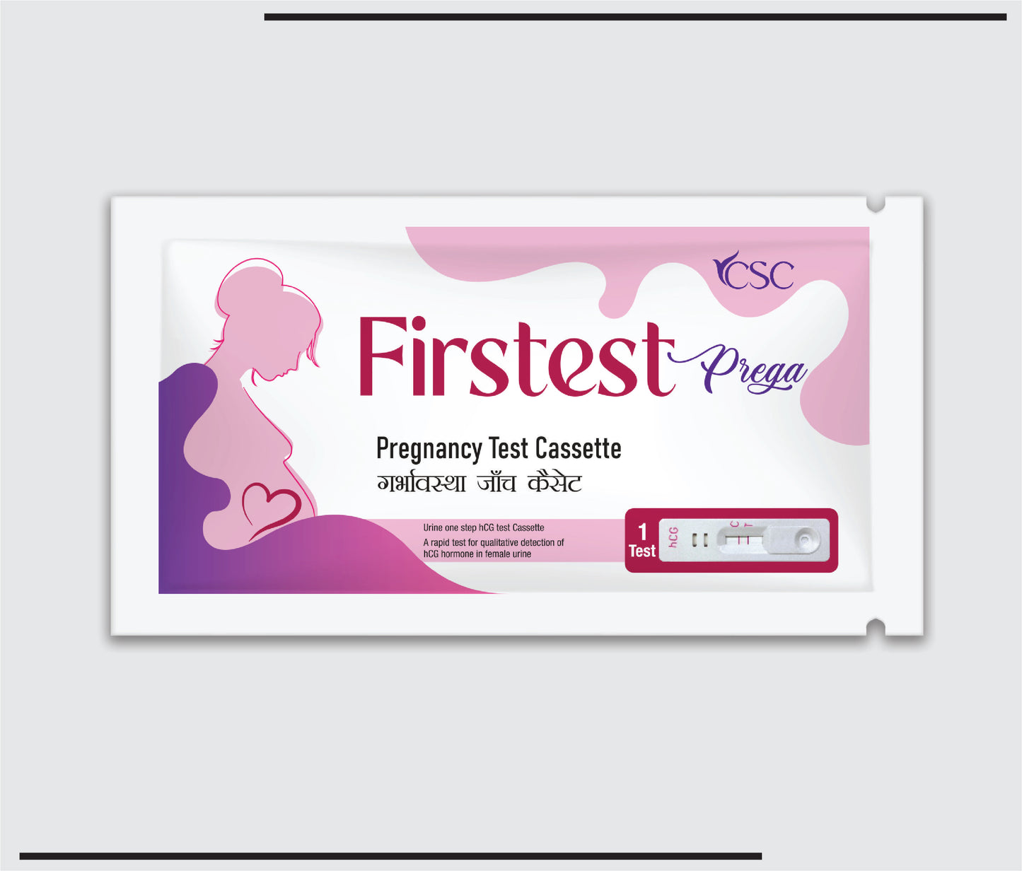 Firstest Prega (60x1 )Pregnancy Daigonostic Kit by CSC