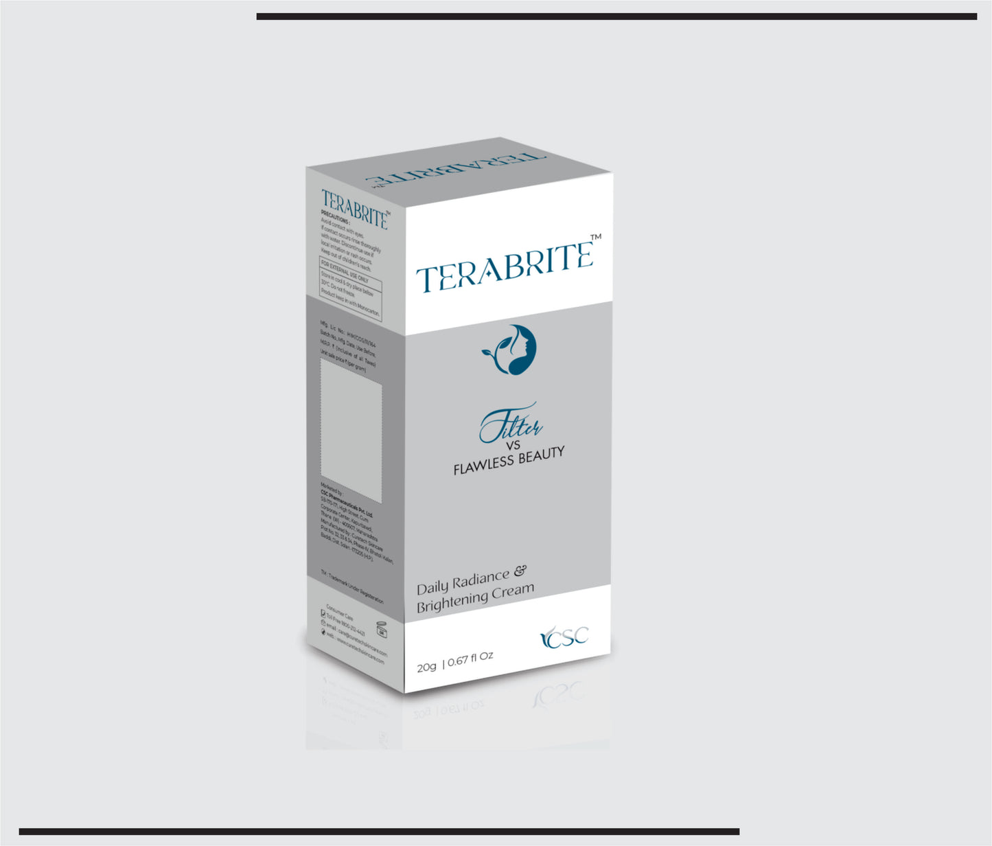 Terabrite (20 gm )Daily Radiance & Brightening Cream by CSC