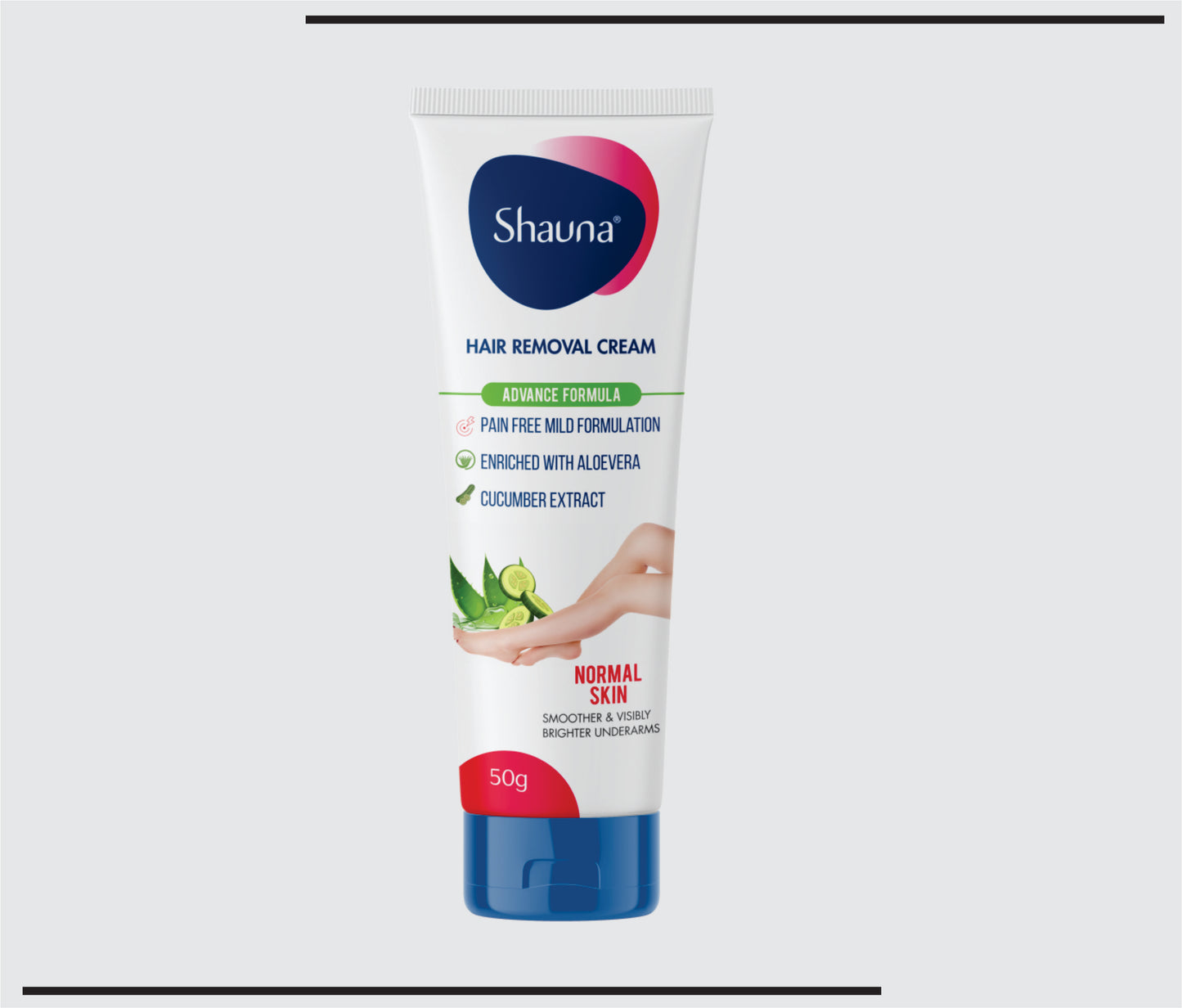 Shauan Hair Removal Cream (50 gm )Enriched with Aloevera & Cucumber Extract by CSC