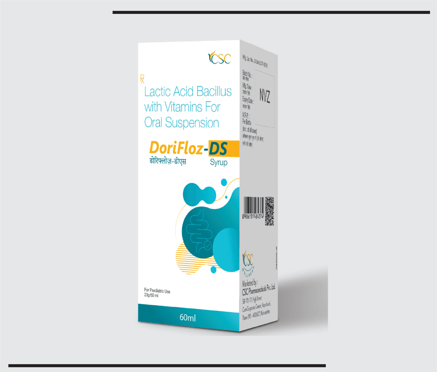 DoriFloz DS (60ml )Lactic Acid Bacillus With Vitamins by CSC