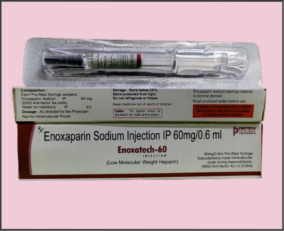 ENOXATECH 60 PFS ( Enoksaparin (60Mg) ) - Protech