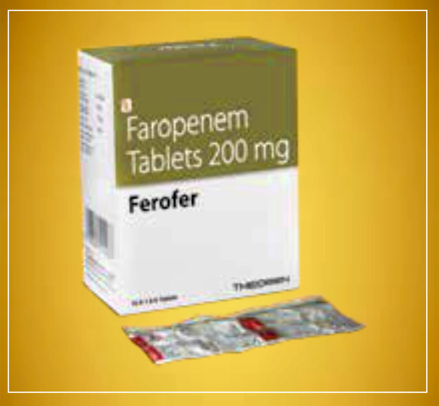 FEROFER-200 TABLET 6'LI ( Faropenem (200mg) ) Theon