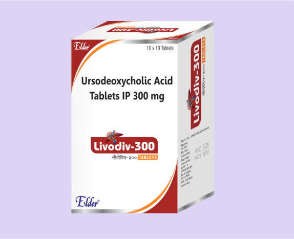 LIVODIV 300 TABS 10'S ( Ursodeocholic Acid 300 MG
) by Elder