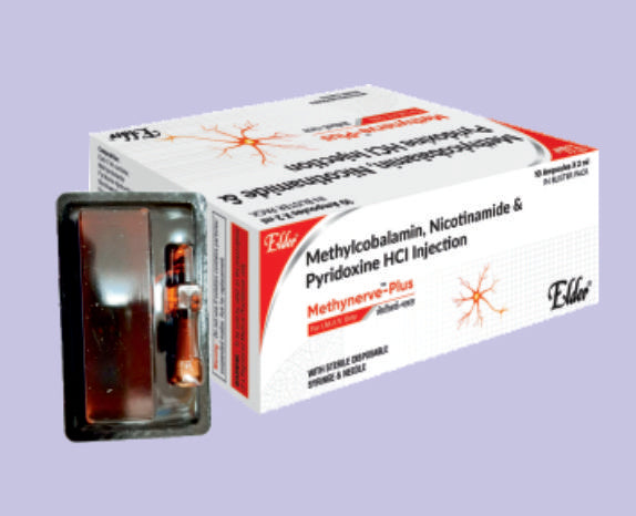METHYNERVE PLUS INJ (DISPO) 1X2ML ( Methycobalamin 1500Mcg, Pyridoxine HCl 100Mg, Nicotinamide 100Mg, Benzyl Alcohol. ) by Elder