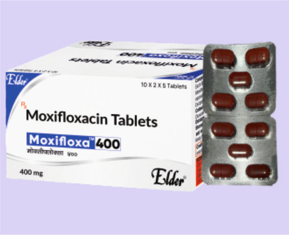 MOXIFLOXA 400 TABS 5'S ( Moxifloxacin 400 MG
) by Elder