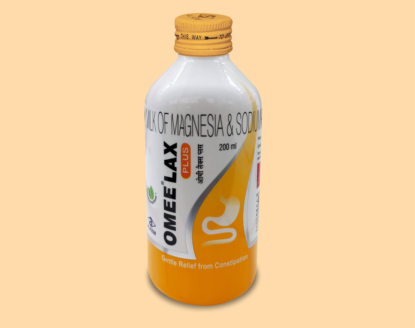 OMEE LAX PLUS ORAL EMULSION (200ML) Liquid Paraffin 1.25 ml + Milk of Magnesia 3.75 ml + Sodium Picosulfate 3.33 mg by Alkem1