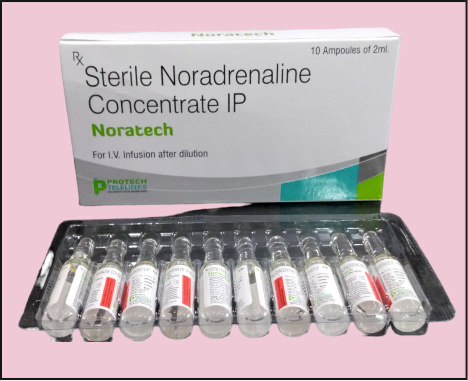 Proteck'ten NORATECH 2 ML FLAKON (Noradrenalin Enjeksiyonu)