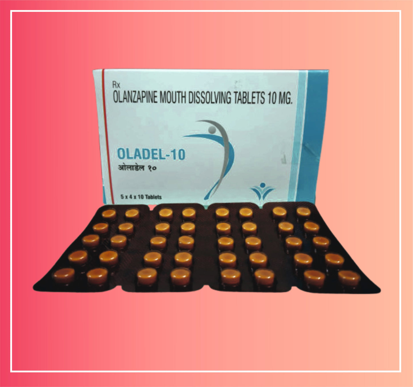 Olanzapine 10 (Md) {Rate of 10 Tab} by Dellwich