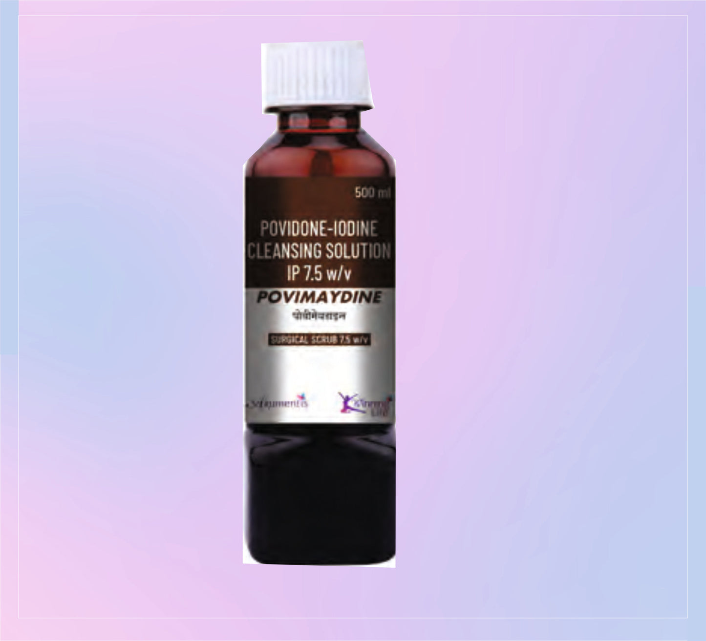 Povimaydine 500Ml 1X500ML Povidone-Iodine 5 % (0.5 % Available Iodine) by Akumentis