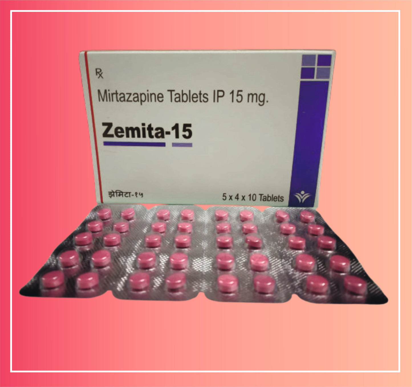 Mirtazapine 15 {Rate of 10 Tab} by Dellwich