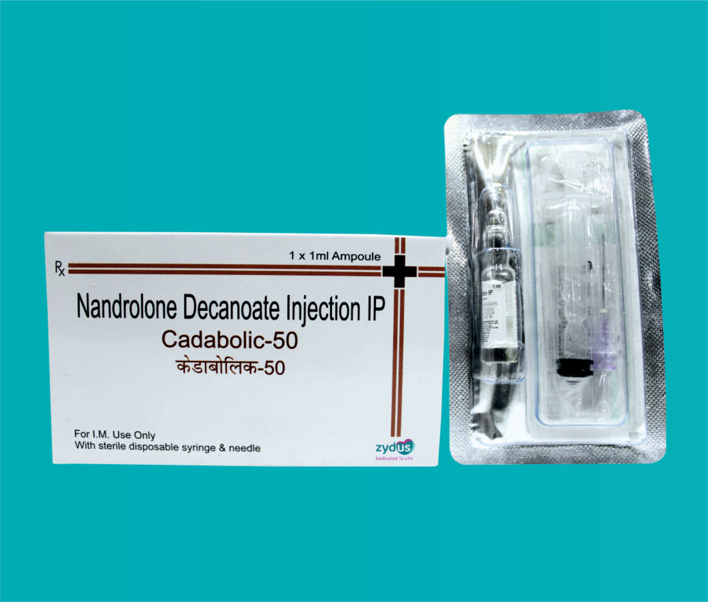 Cadabolic 50 Inj. (1ml.) Nandrolone Decanoate 50 mg by Zydus