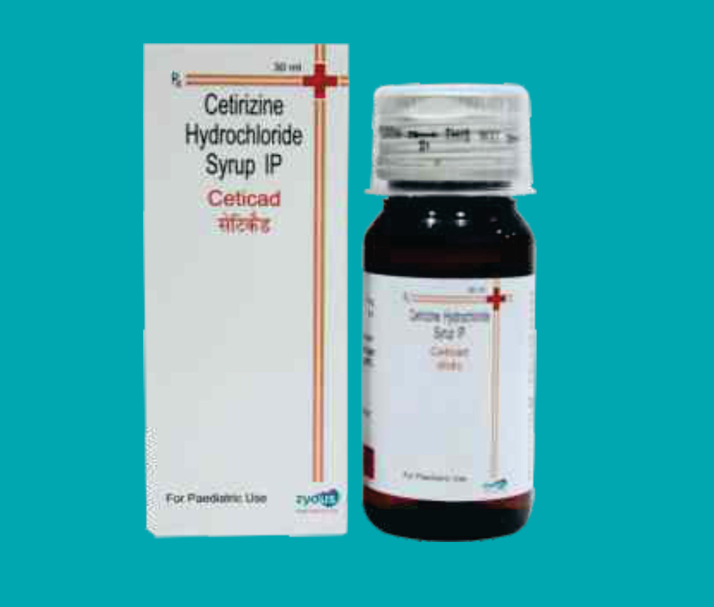 Ceticad Susp. (30 ml.) Cetirizine 5 mg by Zydus