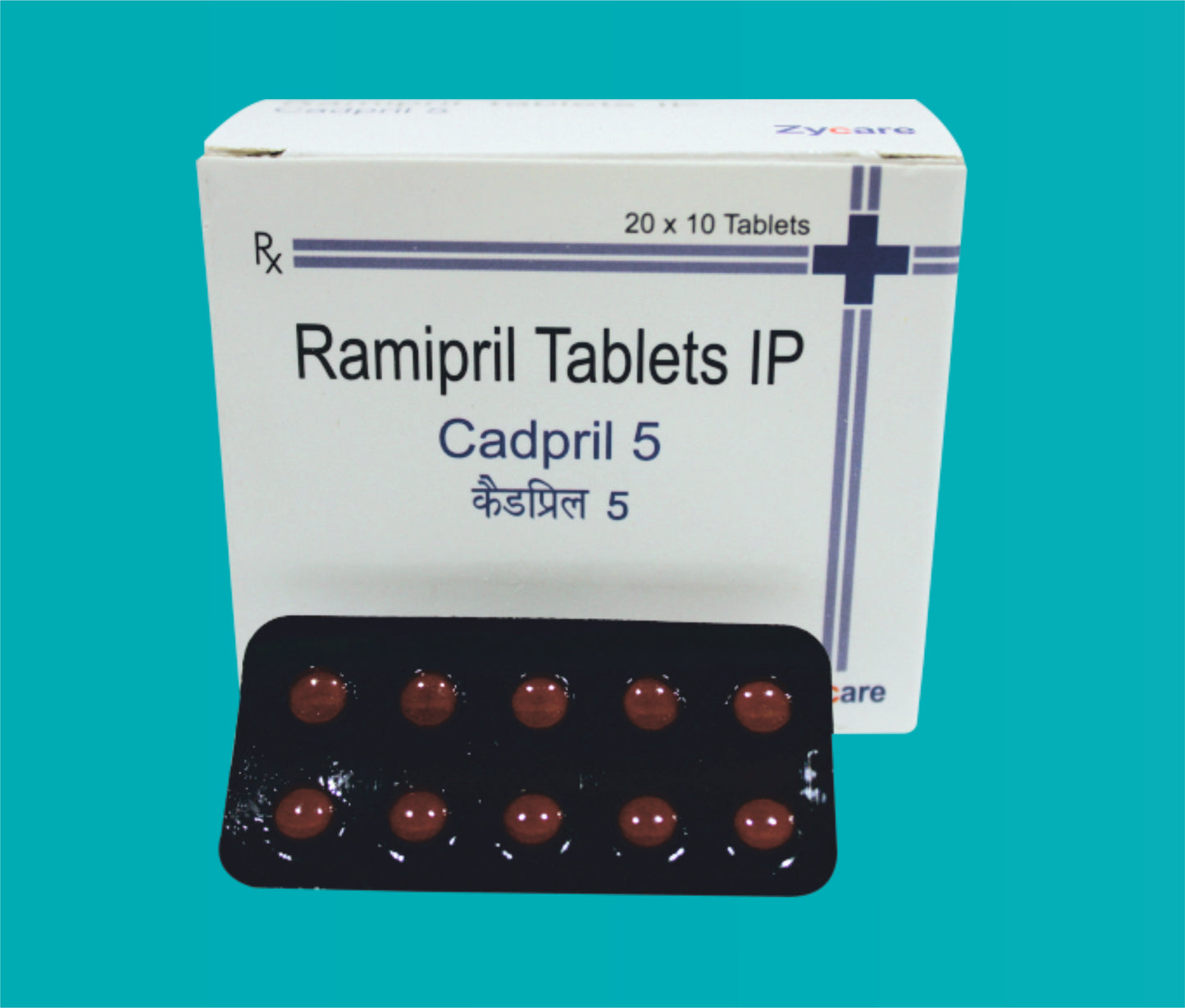 Cadpril 5 Tab. (20 X 10) Ramipril 5 mg by Zydus