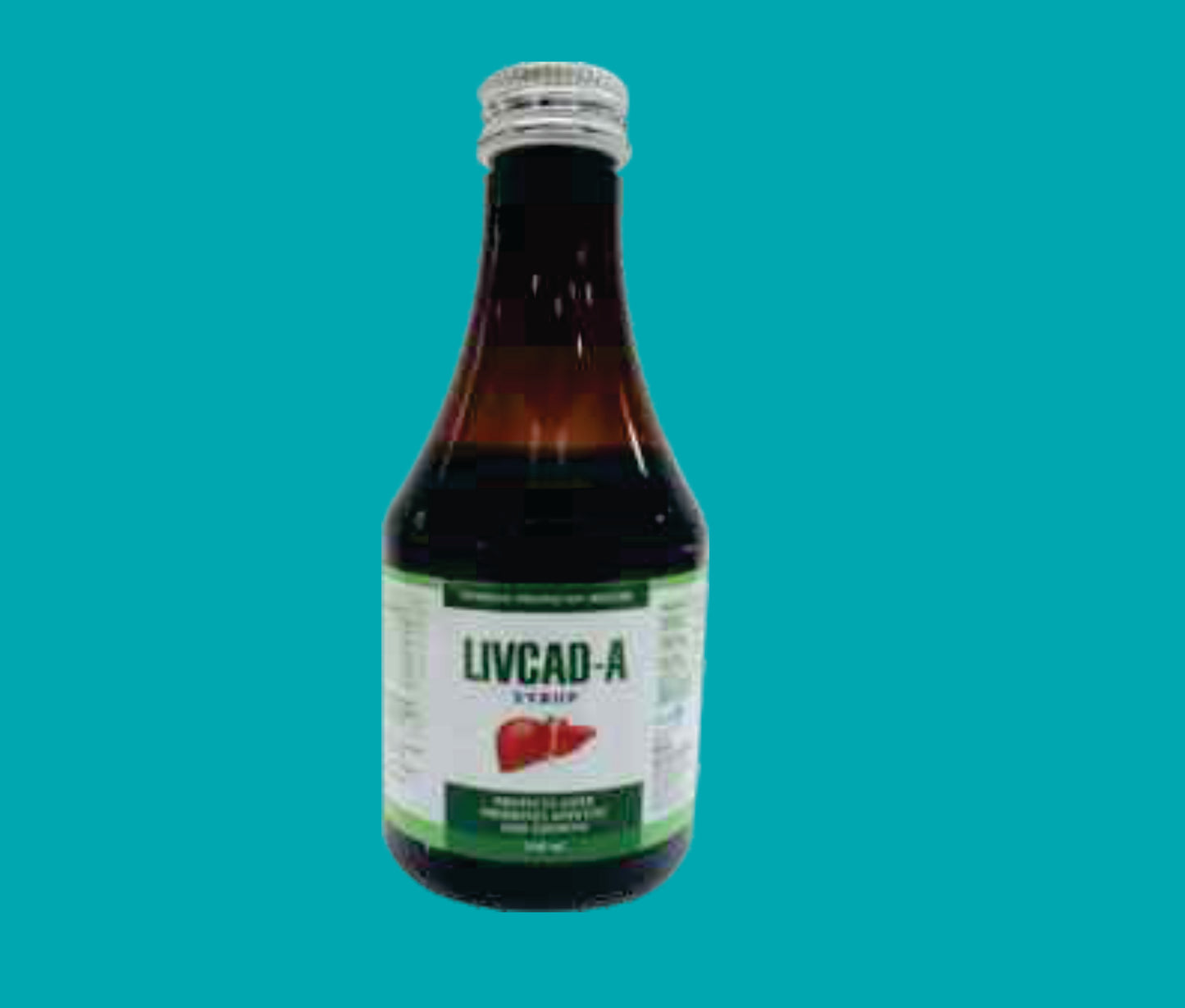 Livcad - A -Syp. 200ML (1 X 200 ML) Capparis spinosa 34 mg + Cichorium intybus 34 mg + Solanum nigrum 16 mg + Terminalia arjuna 16 mg + Cassia occidentalis 8 mg + Achillea millefolium 8 mg + Tamarix gallica 8 mg by Zydus