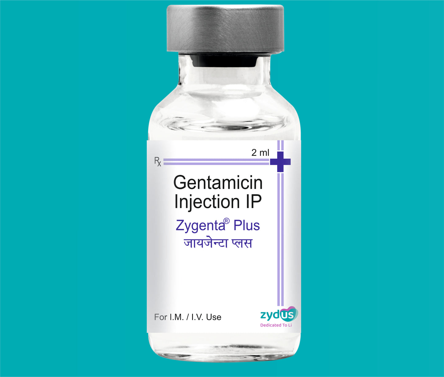 Zygenta Plus Inj 2 ml (2 ml) Gentamicin 40 mg by Zydus