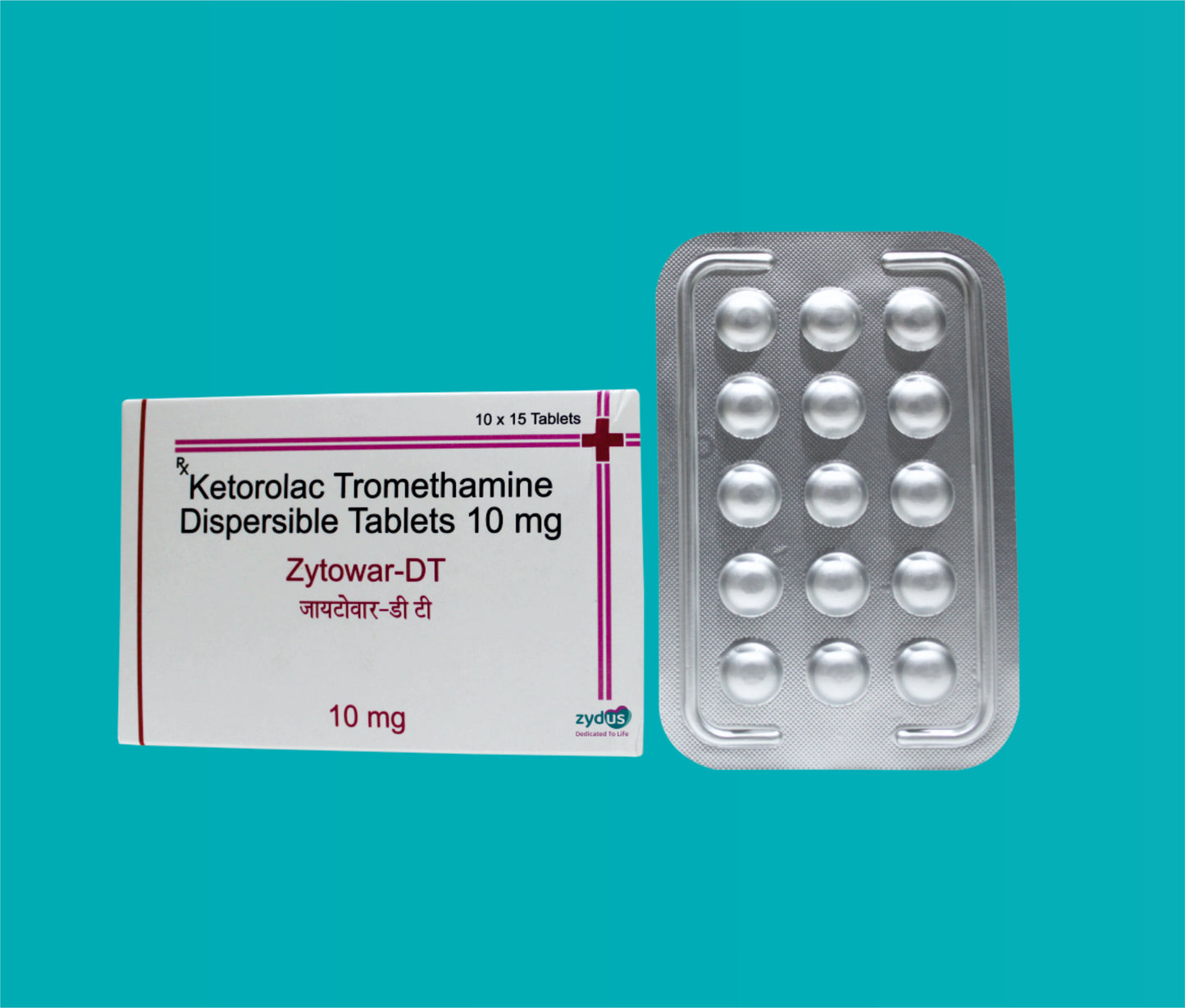 Zytowar -DT (10x15) Ketorolac 10 mg by Zydus