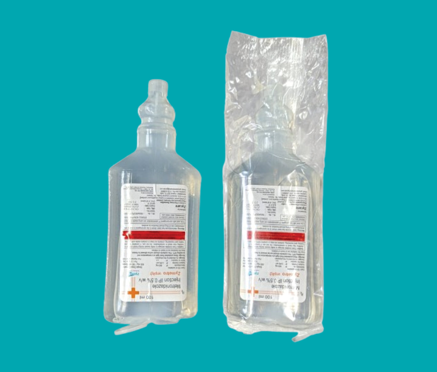 Zymetro (100 ml) Metronidazole 500 mg + Sodium Chloride 0.8% by Zydus