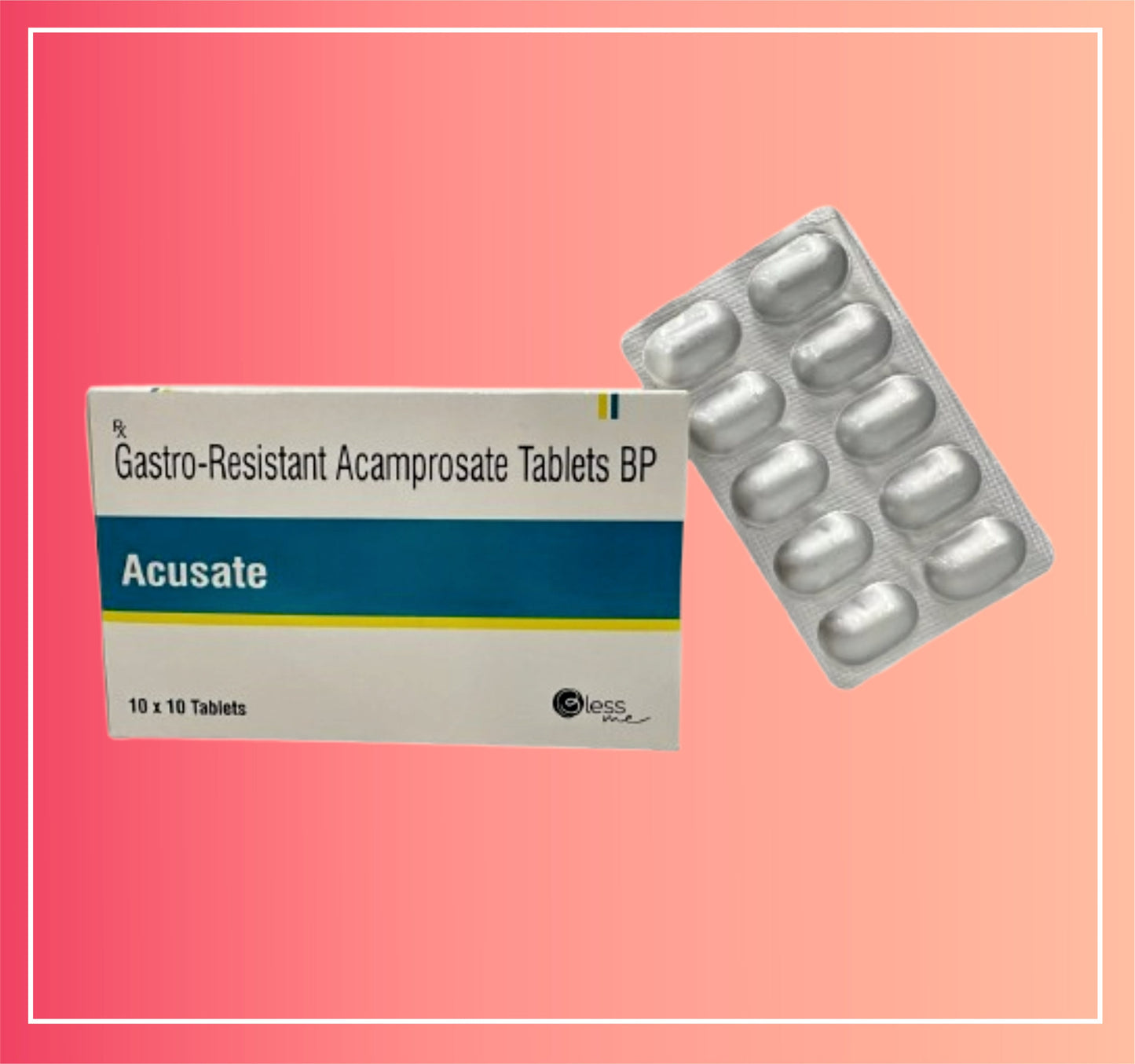 أكامبروسيت كالسيوم 333 {معدل 10 أقراص} من ديلويتش