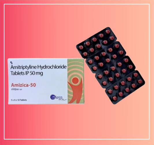 Amitriptyline Hcl 50 {Rate of 10 Tab} by Dellwich