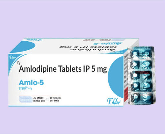 AMLO 5 TABLET (STRİP) 10'LU (Amlodipin 5MG) Elder tarafından