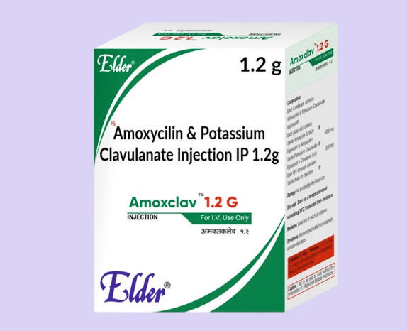 AMOXCLAV 1.2 ENJ FLK ( Amoxy 500mg, Klavulanik Asit 125mg ) Elder üretimi