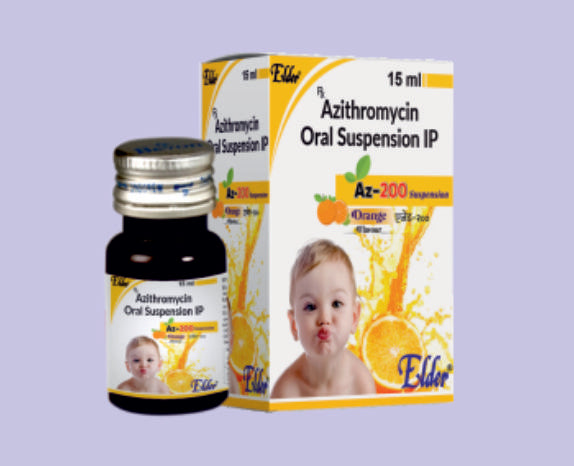AZ 200 XL SUSP 30ML (أزيثروميسين 200 ملغ) من Elder