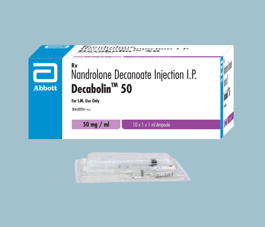 Decabolin 50 Enjeksiyon 1ml (1 ml) (Nandrolone Decanoate 50mg)  Abbott üretimi