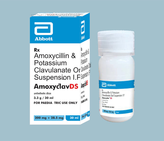 Amoxyclav Kuru Şurup HDPE Şişe (30 ml) (Amoksisilin 200 mg, Potasyum Klavulanat Süsp. 28,5 mg) by Abbott