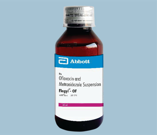 Flagyl OF Süspansiyon (60ml) (Ofloksasin 50mg Metronidazol 100mg) Abbott