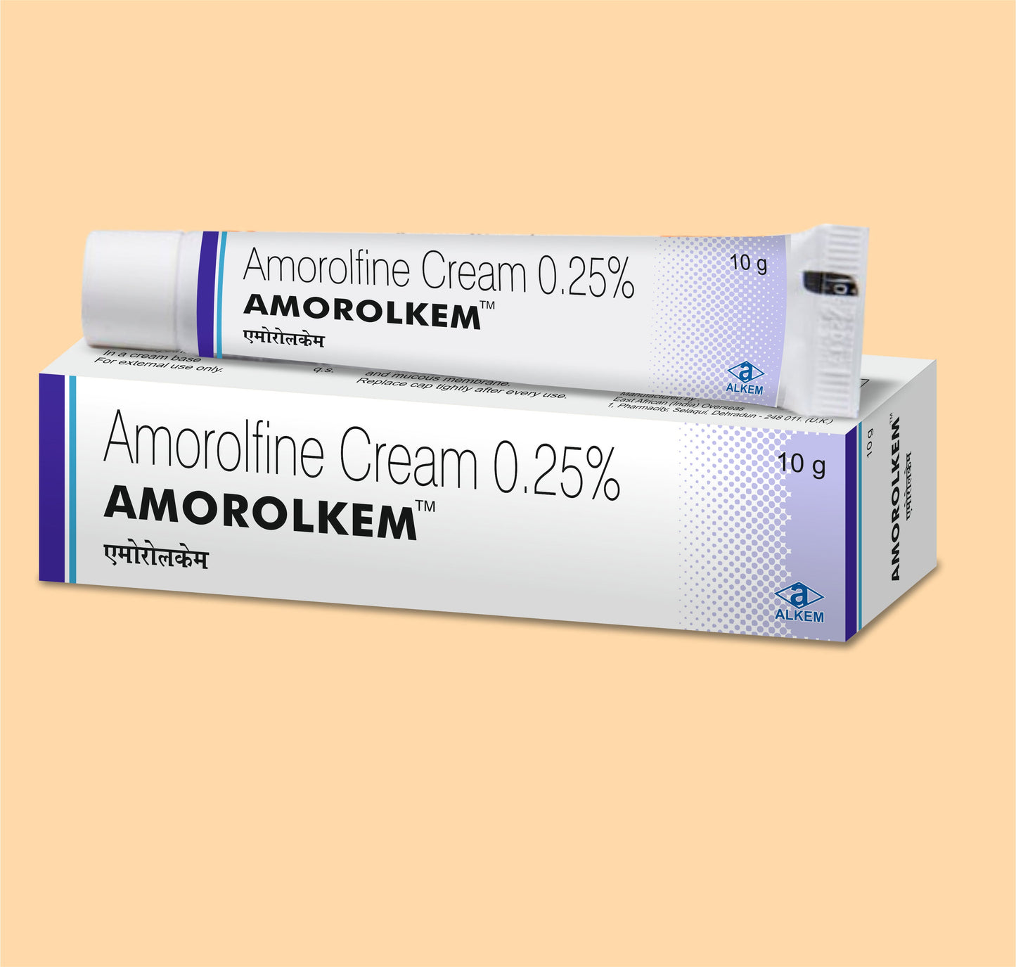 AMOROLKEM (10G) (10 g  Amorolfine 0.25% by Alkem