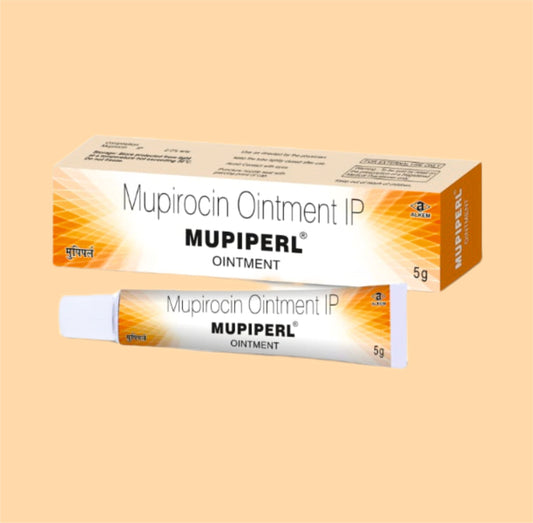 MUPIPERL OINTMENT (5G) (5G  Mupirocin 2% w/w by Alkem