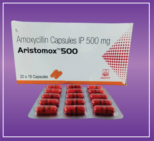 Aristomox 500 (Orange Cap) (20x15) Amoxicillin 500mg by Aristo