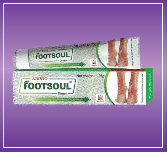 Footsoul Cream (25gm) Herbal Cream For Crack Heals by Aristo