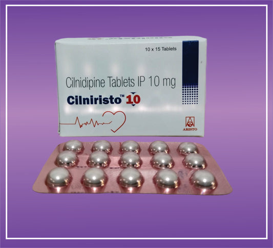 Cilniristo 10 Tab (10x15) Cilnidipine 10mg by Aristo