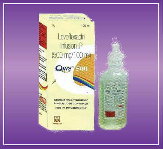 Qure IV (100Ml) Levofloxacin Infusion by Aristo