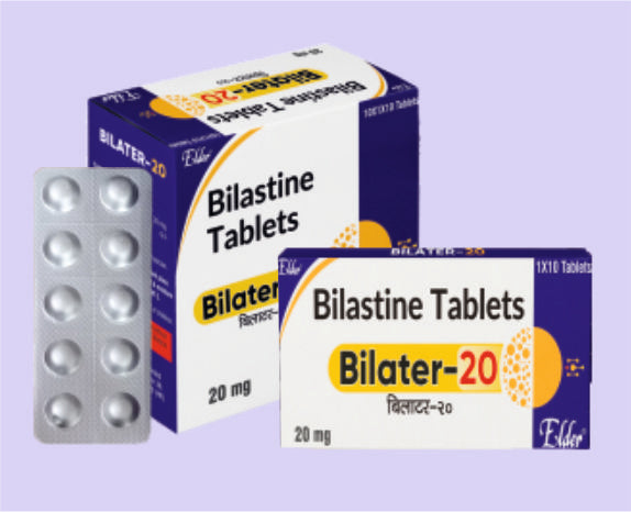 BILATER 20 TABS 10'S (بيلاستين 20 ملجم) من Elder